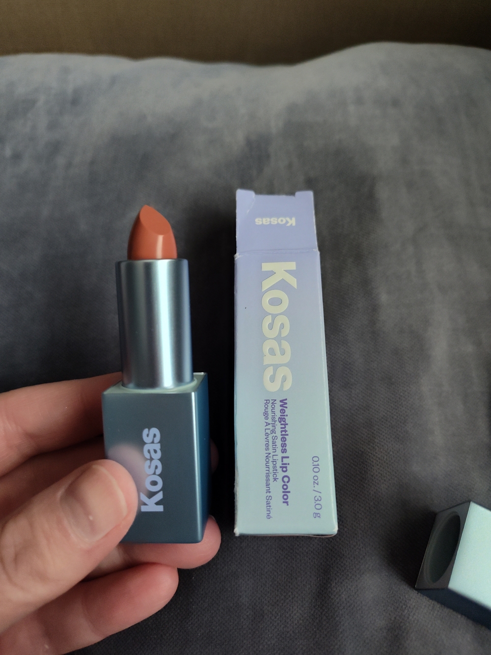 Kosas Lip Color — Nude Peachy Brown